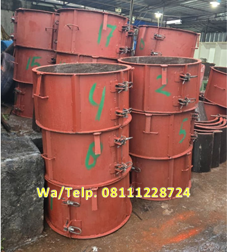 Cetakan Gorong Gorong - Buis Beton Diameter 100 cm x 50 cm Cetakan Gorong Gorong - Buis Beton Diameter 100 cm x 50 cm