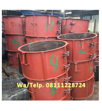 Cetakan Gorong Gorong - Buis Beton Diameter 100 cm x 50 cm Cetakan Gorong Gorong - Buis Beton Diameter 100 cm x 50 cm