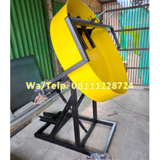 Mesin Granulator Kompos Kapasitas Kecil atau Diameter Pan 120 cm