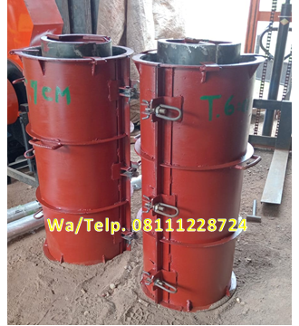 Cetakan Gorong Gorong - Buis Beton Diameter 50 cm x 100 cm Cetakan Gorong Gorong - Buis Beton Diameter 50 cm x 100 cm