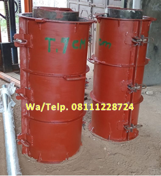 Cetakan Gorong Gorong - Buis Beton Diameter 50 cm x 100 cm Cetakan Gorong Gorong - Buis Beton Diameter 50 cm x 100 cm