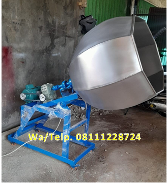 Mesin Pengaduk Bumbu Cemilan/Keripik Hexagonal Mesin Pengaduk Bumbu Cemilan/Keripik Hexagonal