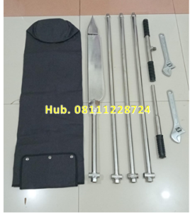 Bor Gambut Parang Besi 3 Meter