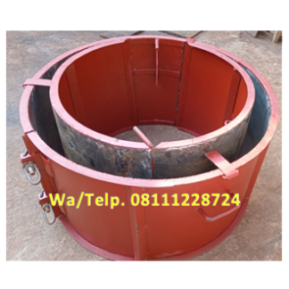 Cetakan Gorong Gorong - Buis Beton Diameter 80 cm x 50 cm