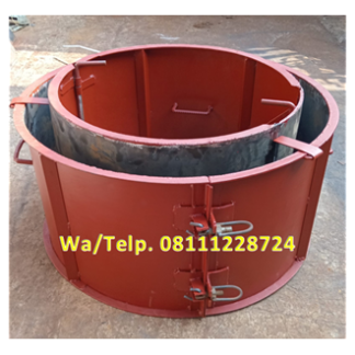 Cetakan Gorong Gorong - Buis Beton Diameter 80 cm x 50 cm