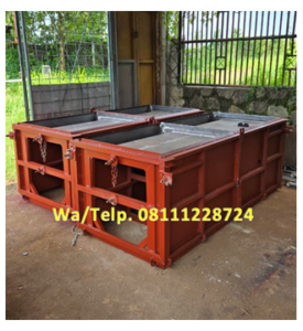 Cetakan Uditch Double Ukuran 60 x 60 x panjang 120 cm