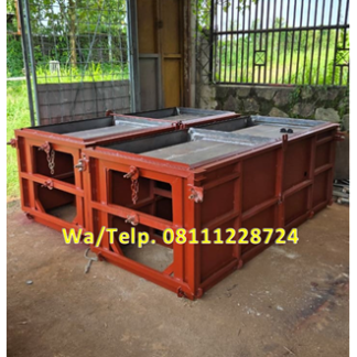 Cetakan Uditch Double Ukuran 80 x 80 x 120 cm
