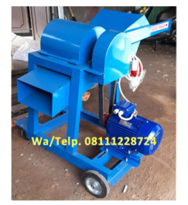 Jual Mesin Chopper Rumput dengan penggerak Motor Diesel 10 HP Merk Jiangfa