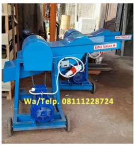 Mesin Chopper Rumput - Mesin Pencacah Rumput Pakan Ternak Kap. 2,5 - 4 Ton/jam (Chopper Type Sedang)