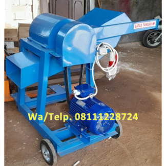Mesin Chopper Rumput dengan penggerak Motor Diesel 16 HP Merk Dongfeng