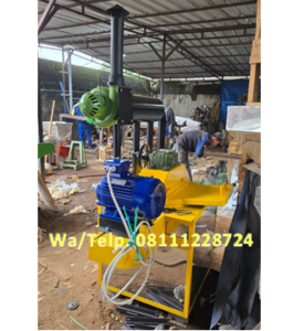 Mesin Peleleh Plastik Pakai Penggerak Dinamo 5 HP 3phase