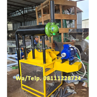 Mesin Peleleh Plastik Pakai Penggerak Dinamo 5 HP 3phase