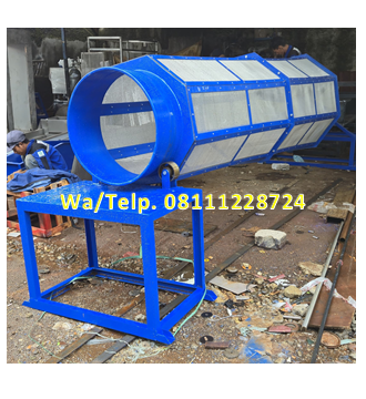 Mesin Pengayak Kompos, Pasir, Pupuk Panjang 3 Meter Mesin Pengayak Kompos, Pasir, Pupuk Panjang 3 Meter