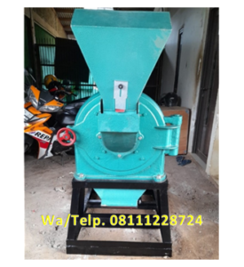 Mesin Penepung Jagung - Mesin Disk mill FFC 37 Besi Giling Tepung Tanpa Mesin Penggerak