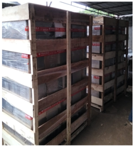 Oven Pengering Singkong - Mesin Pengering 3 Pintu 30 Rak (Material Stainless Steel) Pakai LPG