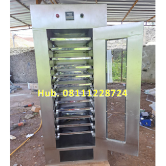 Mesin Oven Pengering Pellet Ikan - 1 Pintu (Stainless) Pengering Pellet Ikan Controler Digital