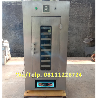 Mesin Oven Pengering Pellet Ikan - 1 Pintu (Stainless) Pengering Pellet Ikan Controler Digital